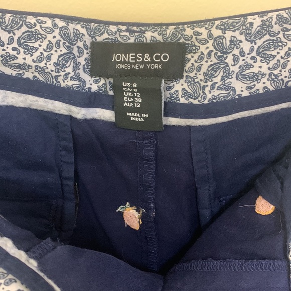 Jones & Co Navy Lemon Short - Picture 4 of 4